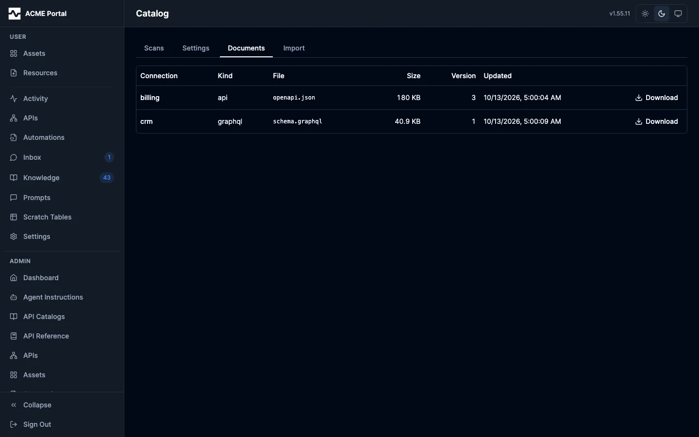 Schema documents