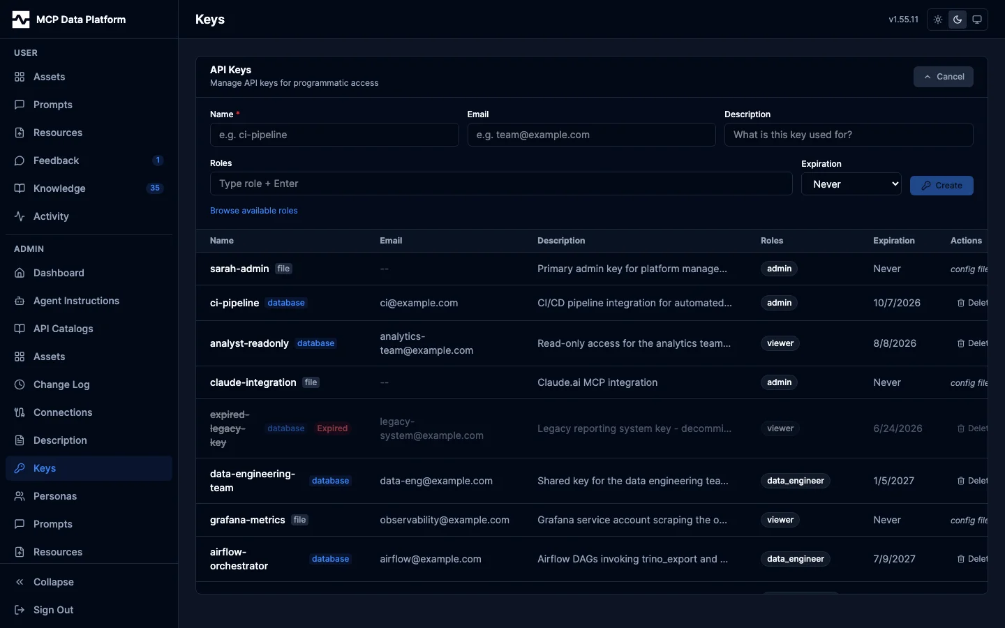 Add API Key