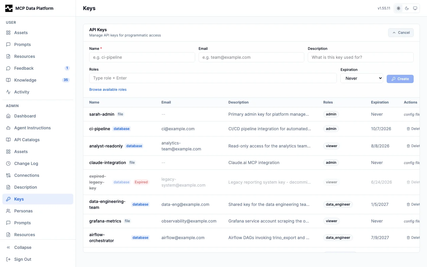Add API Key
